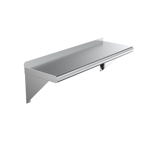 AMGOOD Stainless Steel Wall Shelf, 30 Long X 10 Deep AMG WS-1030